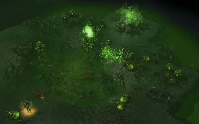 Illustration for article titled New StarCraft II: Heart of the Swarm Screen Shots, Annotated For Your Pleasure